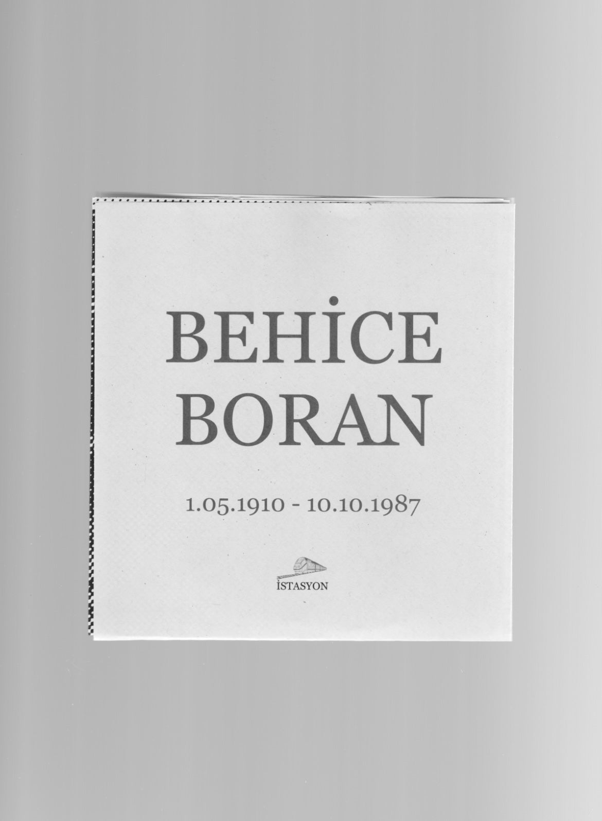Behice Boran poster (TR/ EN/ FR)