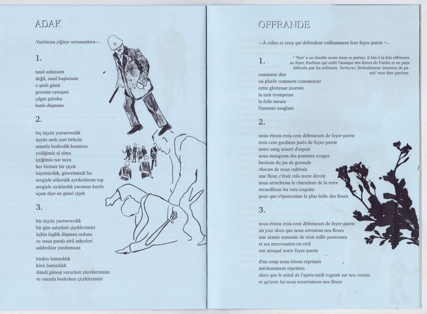 Arkadaş Z. Özger - La Tragédie d'un jeune homme imberbe • La Réparation • Salut mon coeur • Offrande